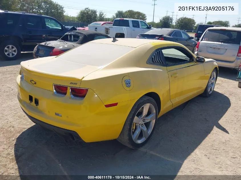 2010 Chevrolet Camaro 2Ss VIN: 2G1FK1EJ3A9205176 Lot: 40611178