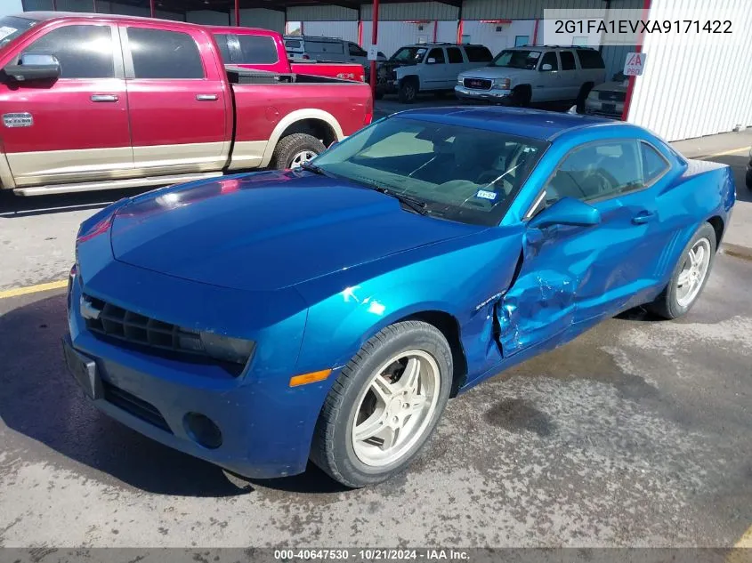 2010 Chevrolet Camaro Ls VIN: 2G1FA1EVXA9171422 Lot: 40647530