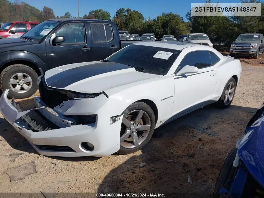 2010 Chevrolet Camaro Lt VIN: 2G1FB1EV8A9148847 Lot: 40650304