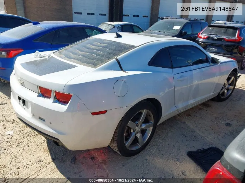 2010 Chevrolet Camaro Lt VIN: 2G1FB1EV8A9148847 Lot: 40650304