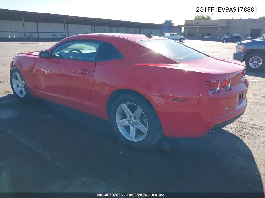 2010 Chevrolet Camaro 1Lt VIN: 2G1FF1EV9A9178881 Lot: 40707096