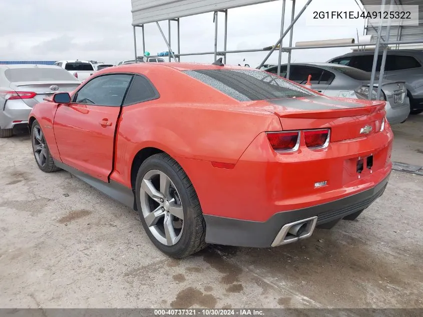 2010 Chevrolet Camaro 2Ss VIN: 2G1FK1EJ4A9125322 Lot: 40737321