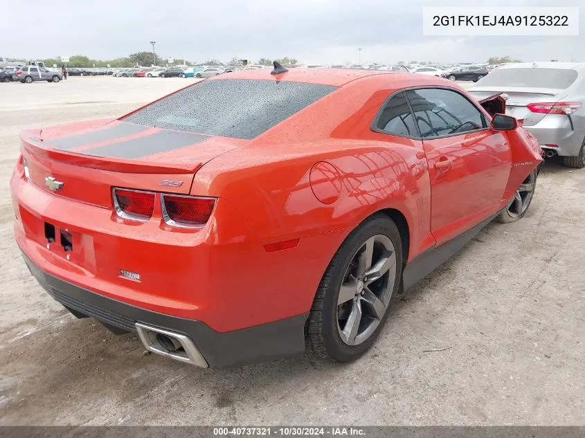 2010 Chevrolet Camaro 2Ss VIN: 2G1FK1EJ4A9125322 Lot: 40737321