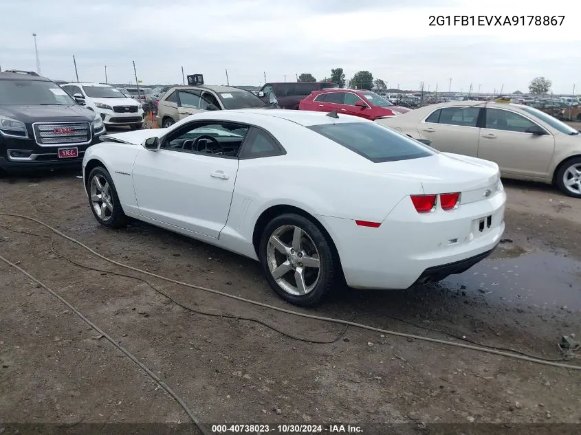 2010 Chevrolet Camaro 1Lt VIN: 2G1FB1EVXA9178867 Lot: 40738023