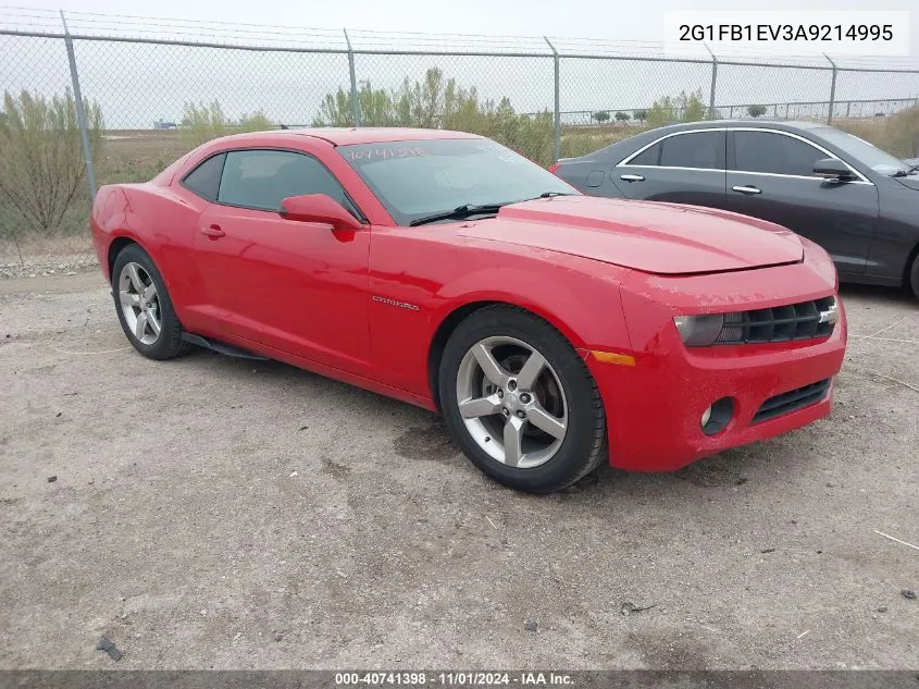 2010 Chevrolet Camaro 1Lt VIN: 2G1FB1EV3A9214995 Lot: 40741398