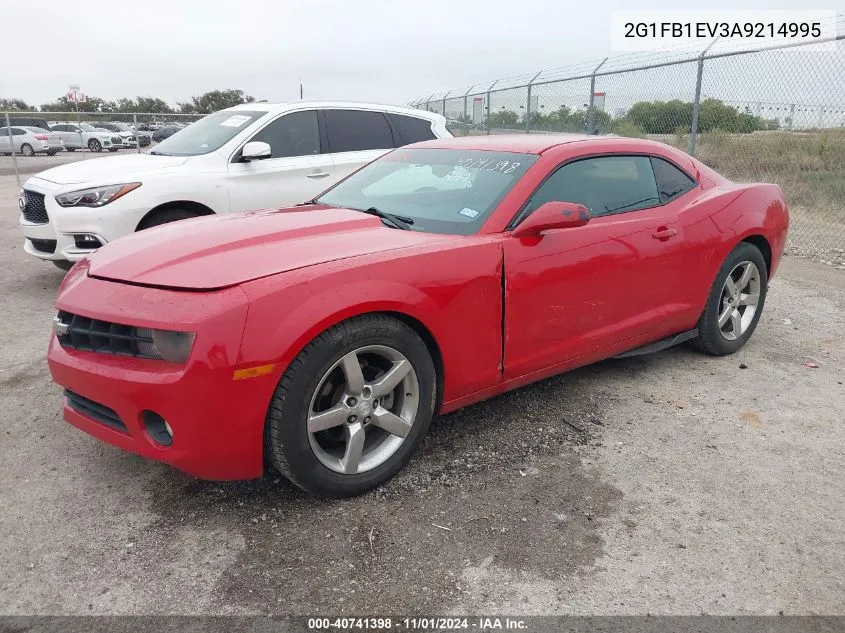 2010 Chevrolet Camaro 1Lt VIN: 2G1FB1EV3A9214995 Lot: 40741398