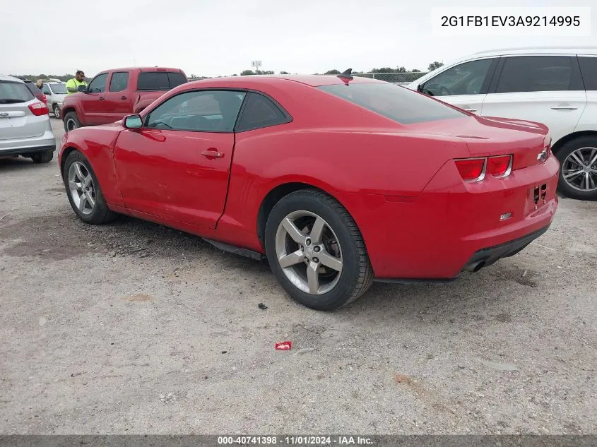 2010 Chevrolet Camaro 1Lt VIN: 2G1FB1EV3A9214995 Lot: 40741398