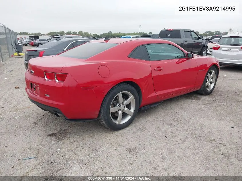 2010 Chevrolet Camaro 1Lt VIN: 2G1FB1EV3A9214995 Lot: 40741398