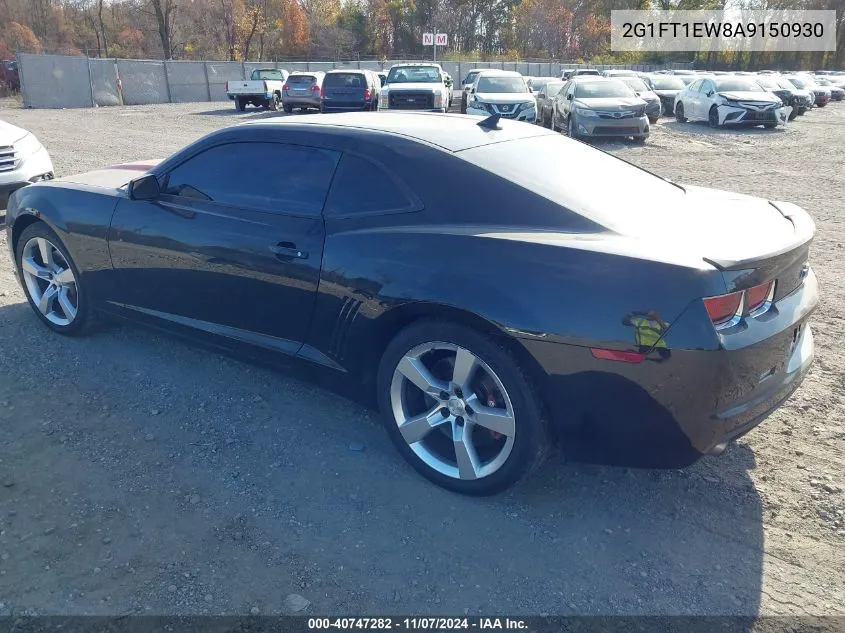 2010 Chevrolet Camaro 2Ss VIN: 2G1FT1EW8A9150930 Lot: 40747282