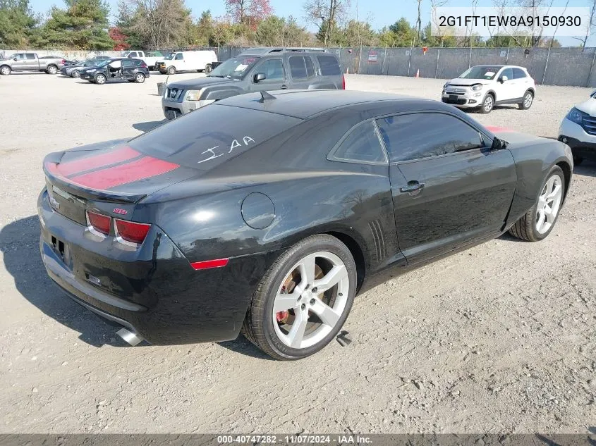 2010 Chevrolet Camaro 2Ss VIN: 2G1FT1EW8A9150930 Lot: 40747282