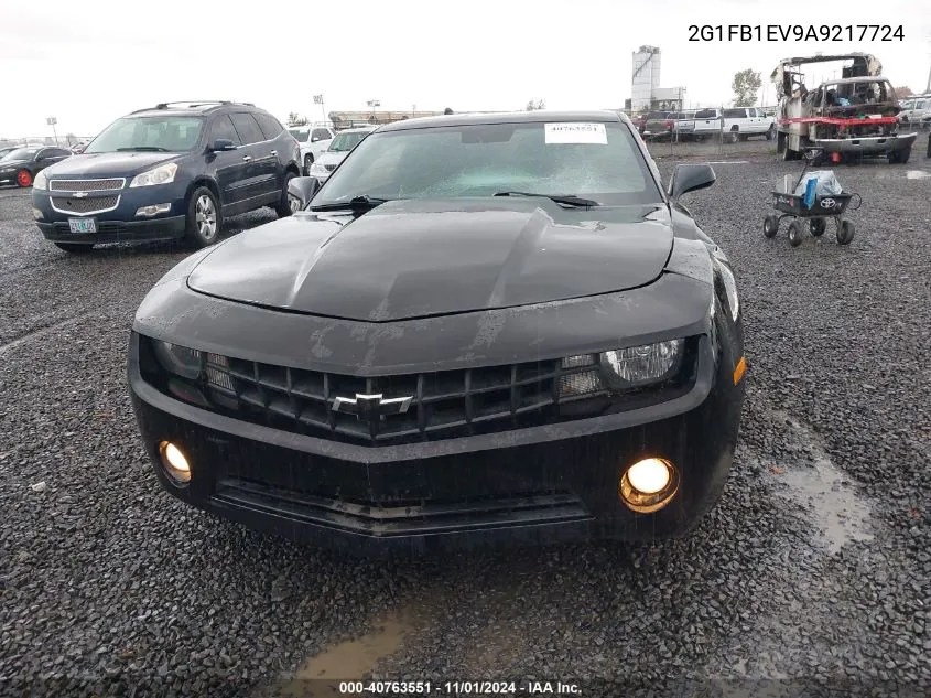 2010 Chevrolet Camaro 1Lt VIN: 2G1FB1EV9A9217724 Lot: 40763551