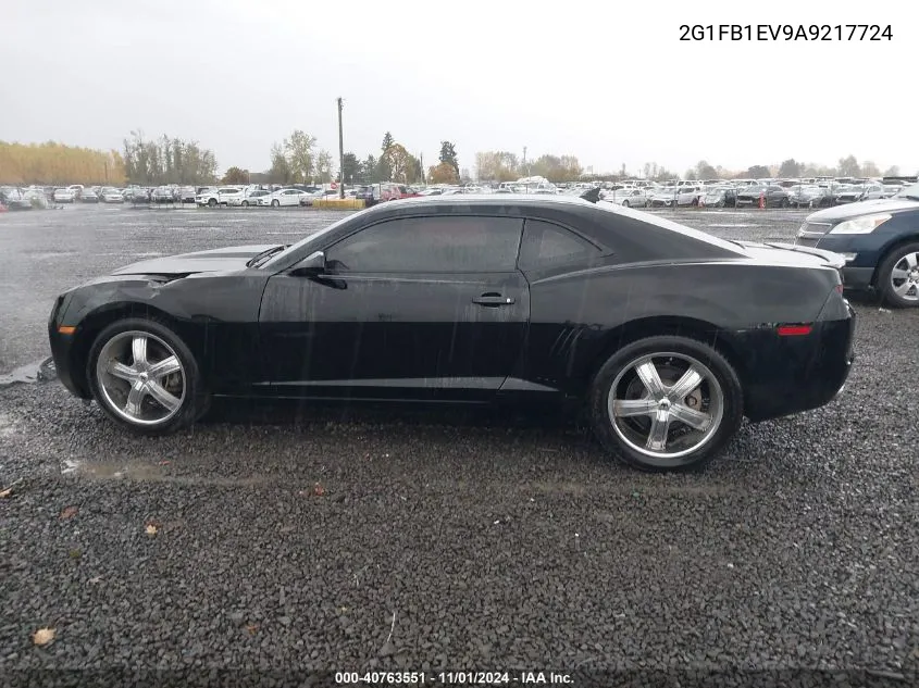 2010 Chevrolet Camaro 1Lt VIN: 2G1FB1EV9A9217724 Lot: 40763551