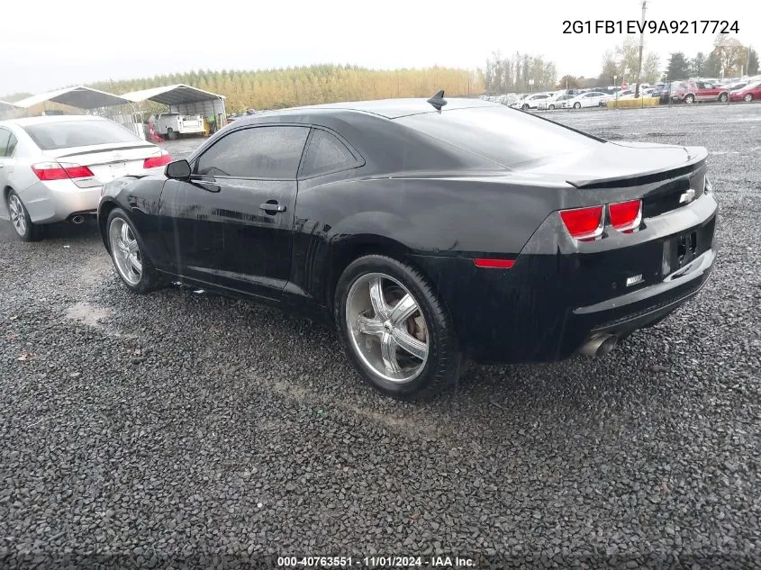 2010 Chevrolet Camaro 1Lt VIN: 2G1FB1EV9A9217724 Lot: 40763551