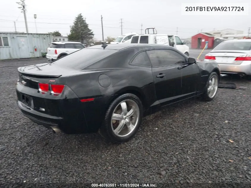 2010 Chevrolet Camaro 1Lt VIN: 2G1FB1EV9A9217724 Lot: 40763551