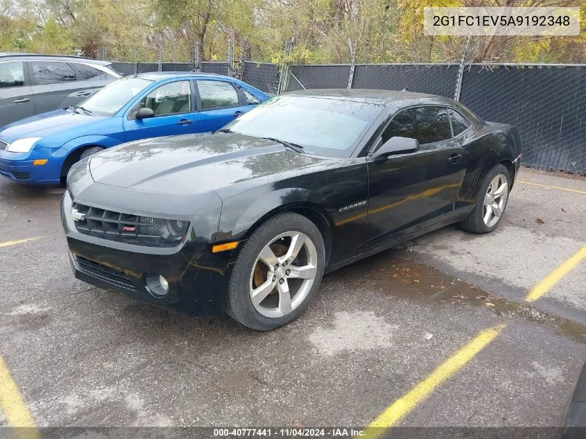 2010 Chevrolet Camaro 2Lt VIN: 2G1FC1EV5A9192348 Lot: 40777441