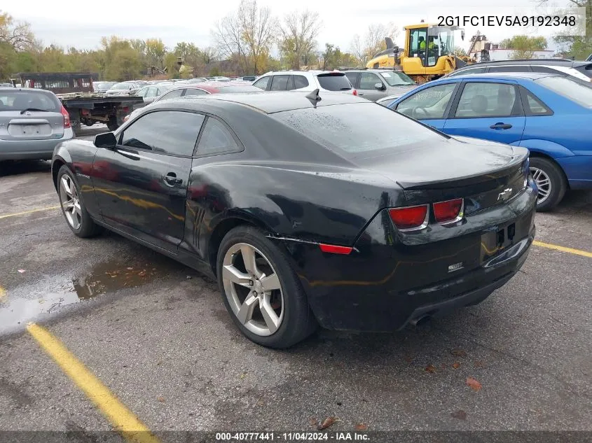 2010 Chevrolet Camaro 2Lt VIN: 2G1FC1EV5A9192348 Lot: 40777441