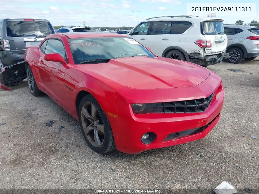 2010 Chevrolet Camaro 1Lt VIN: 2G1FB1EV2A9111311 Lot: 40781821