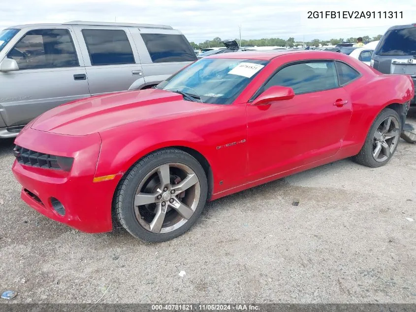 2010 Chevrolet Camaro 1Lt VIN: 2G1FB1EV2A9111311 Lot: 40781821