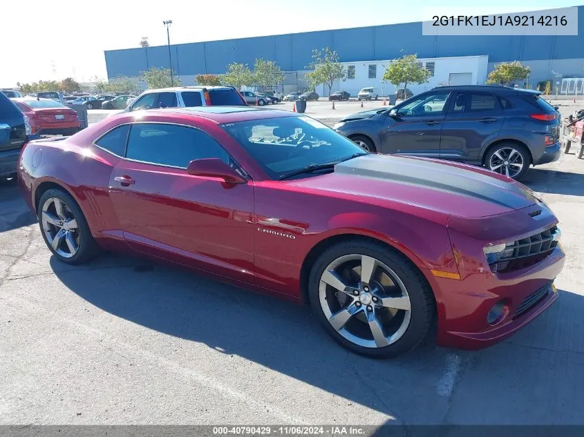 2010 Chevrolet Camaro 2Ss VIN: 2G1FK1EJ1A9214216 Lot: 40790429