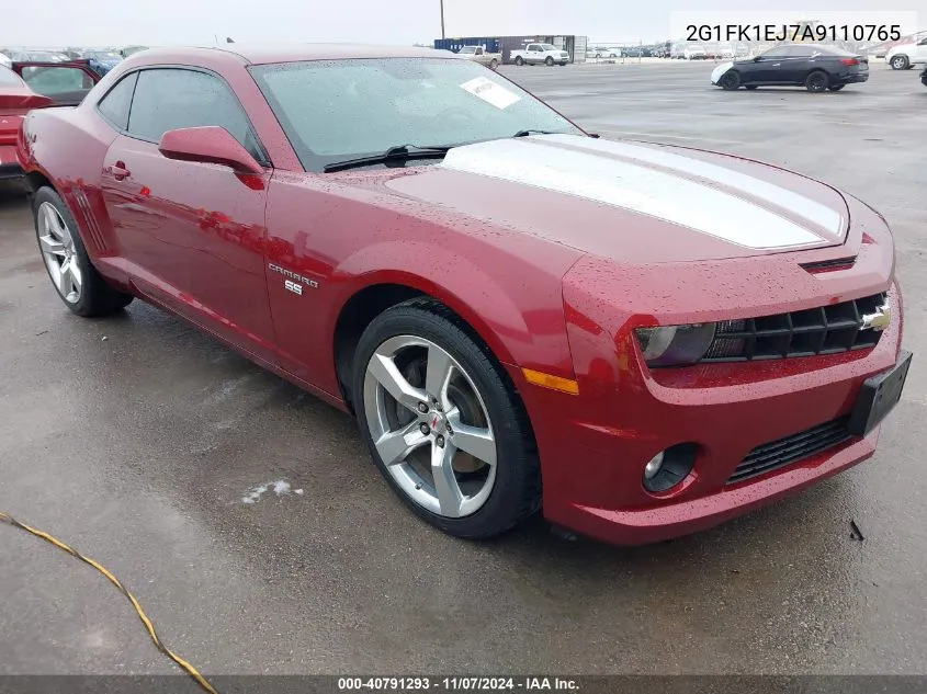 2010 Chevrolet Camaro 2Ss VIN: 2G1FK1EJ7A9110765 Lot: 40791293