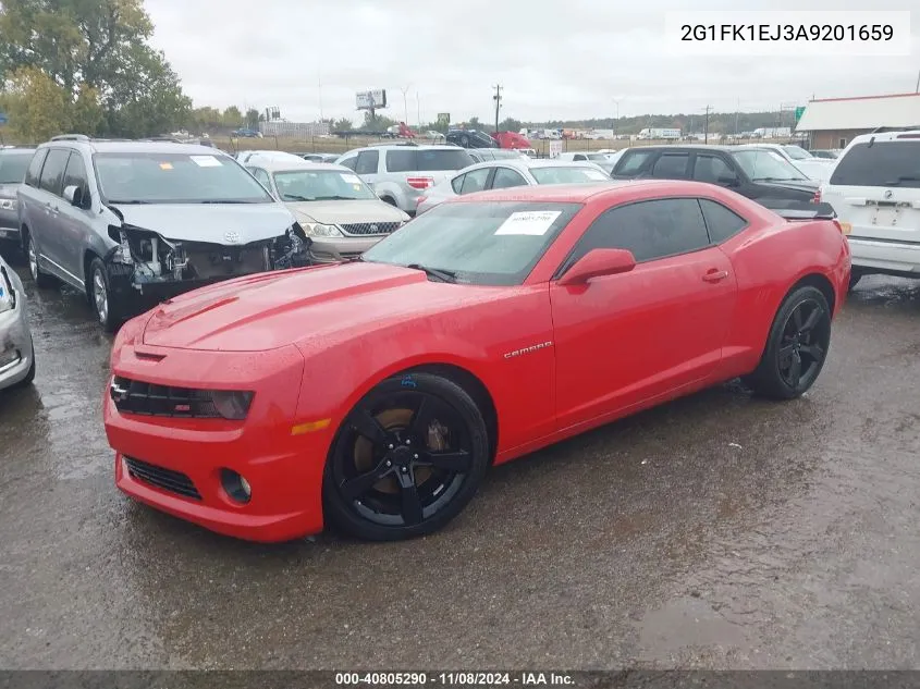 2010 Chevrolet Camaro 2Ss VIN: 2G1FK1EJ3A9201659 Lot: 40805290