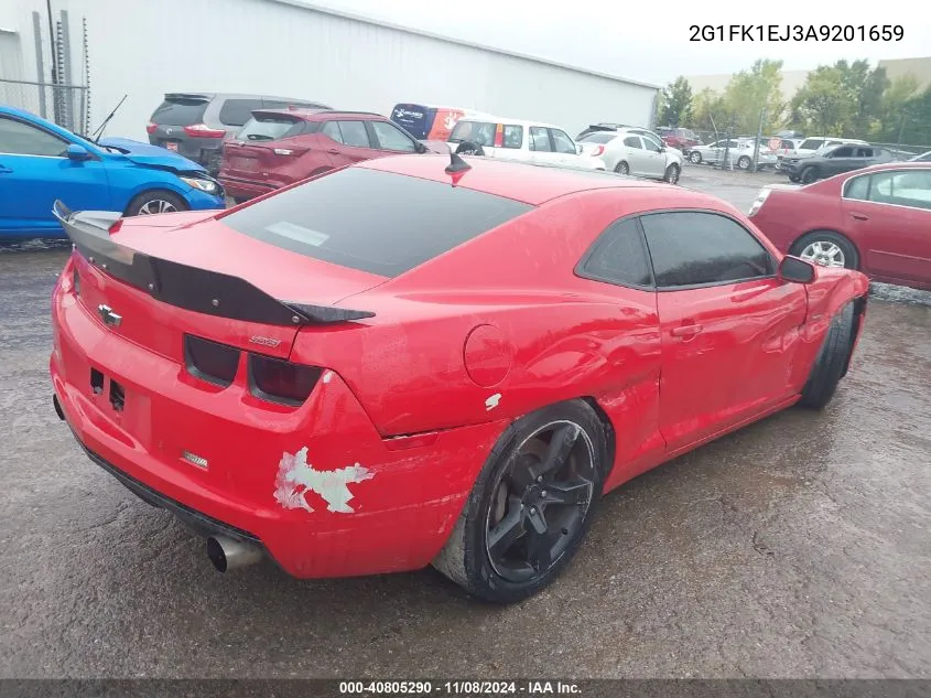 2010 Chevrolet Camaro 2Ss VIN: 2G1FK1EJ3A9201659 Lot: 40805290