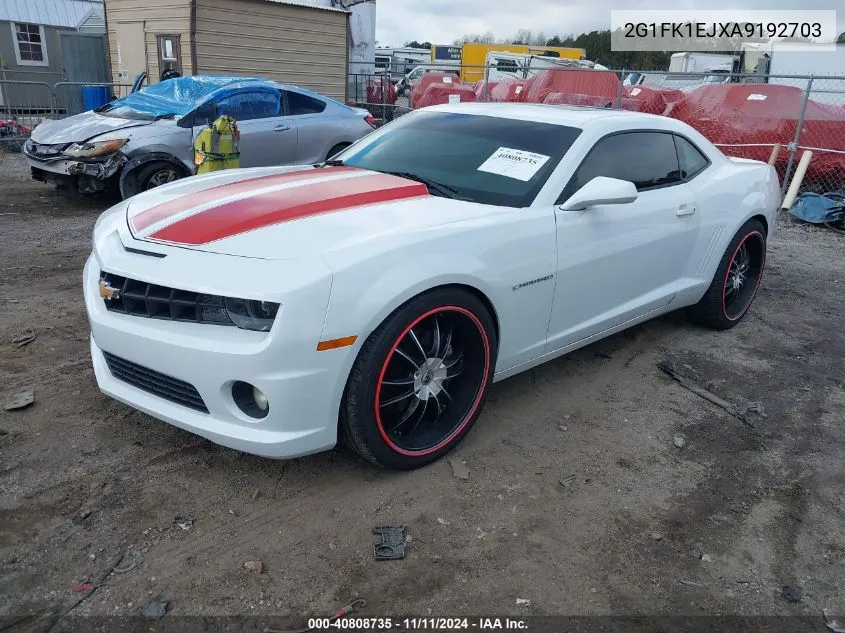 2010 Chevrolet Camaro 2Ss VIN: 2G1FK1EJXA9192703 Lot: 40808735