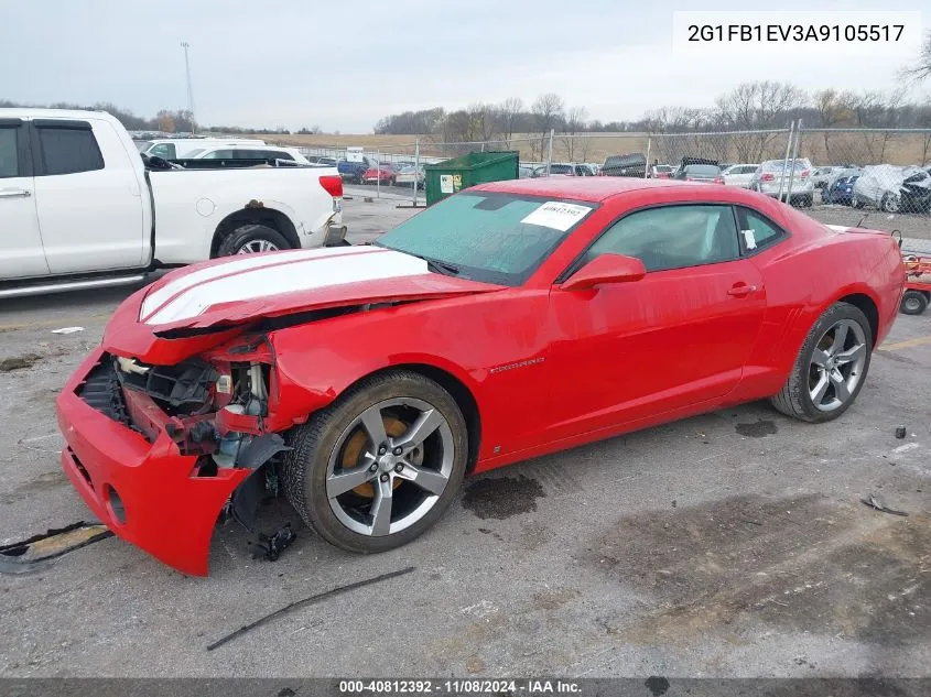 2010 Chevrolet Camaro 1Lt VIN: 2G1FB1EV3A9105517 Lot: 40812392