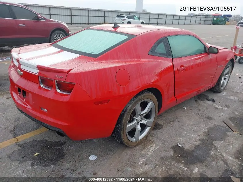 2010 Chevrolet Camaro 1Lt VIN: 2G1FB1EV3A9105517 Lot: 40812392