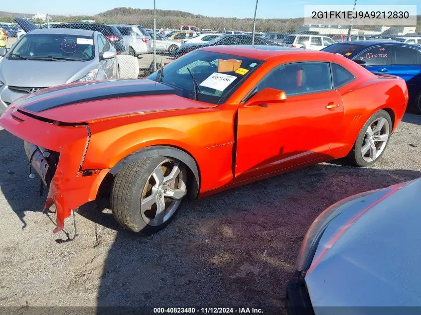 2G1FK1EJ9A9212830 2010 Chevrolet Camaro 2Ss