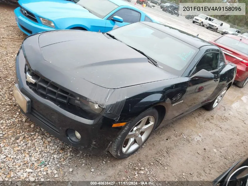 2010 Chevrolet Camaro 2Lt VIN: 2G1FG1EV4A9158096 Lot: 40838427