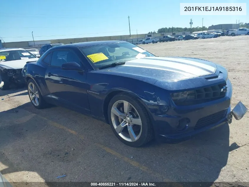 2010 Chevrolet Camaro 2Ss VIN: 2G1FK1EJ1A9185316 Lot: 40855221