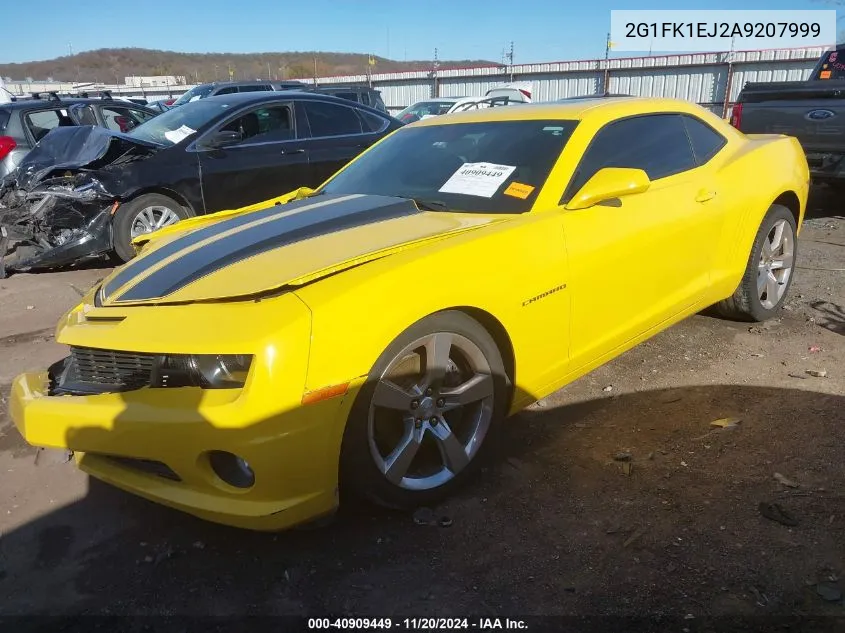 2010 Chevrolet Camaro 2Ss VIN: 2G1FK1EJ2A9207999 Lot: 40909449