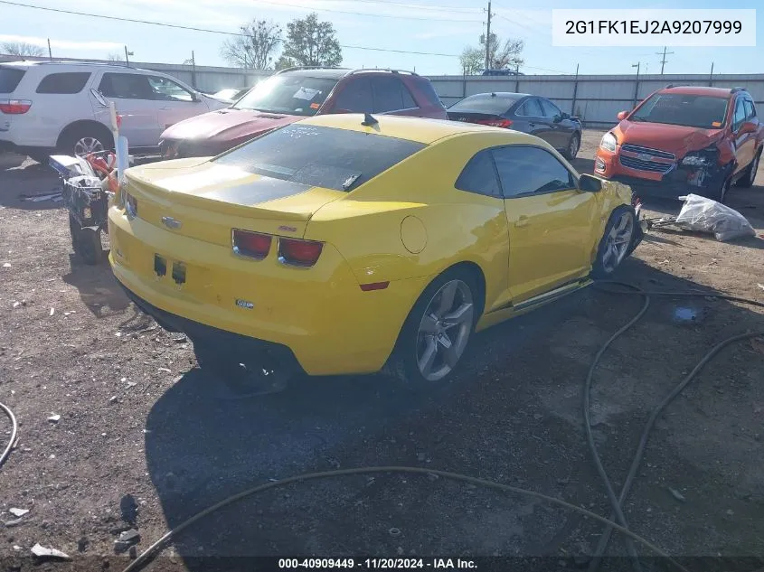 2010 Chevrolet Camaro 2Ss VIN: 2G1FK1EJ2A9207999 Lot: 40909449