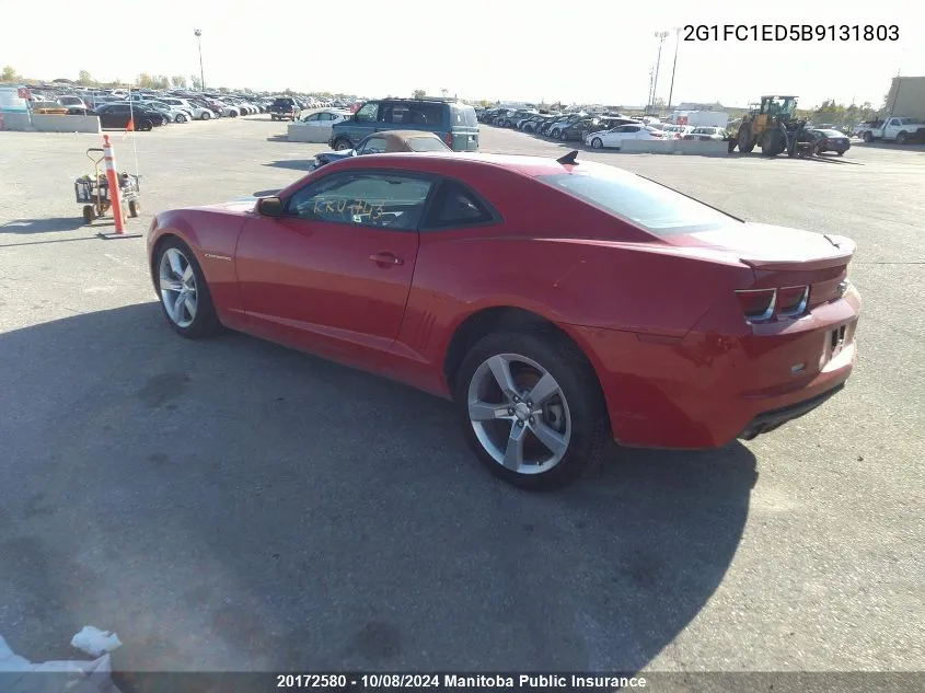 2G1FC1ED5B9131803 2011 Chevrolet Camaro Lt