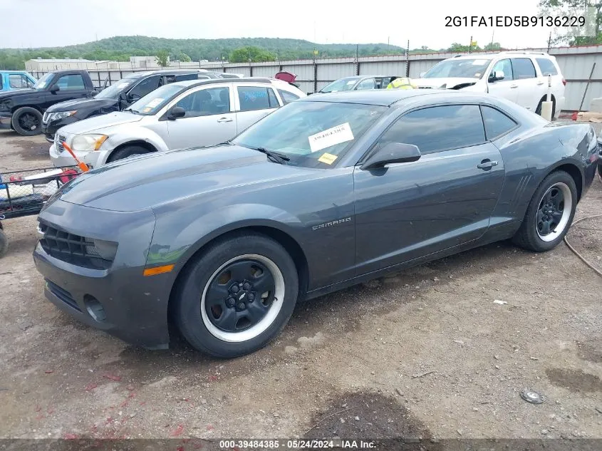 2G1FA1ED5B9136229 2011 Chevrolet Camaro 2Ls