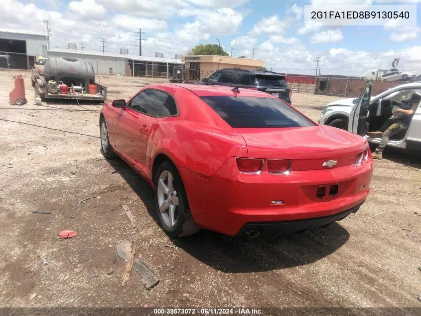 2011 Chevrolet Camaro 2Ls VIN: 2G1FA1ED8B9130540 Lot: 39573072