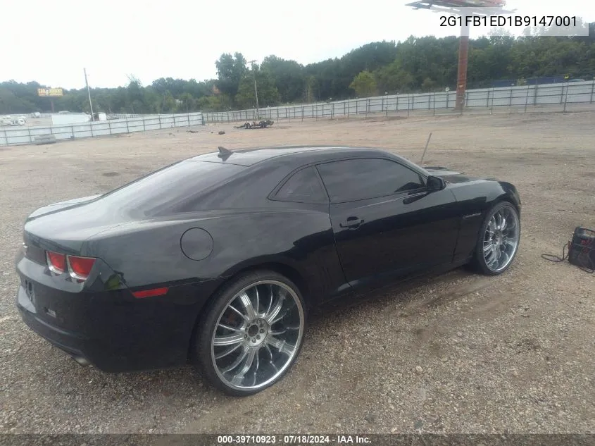 2011 Chevrolet Camaro 1Lt VIN: 2G1FB1ED1B9147001 Lot: 39710923