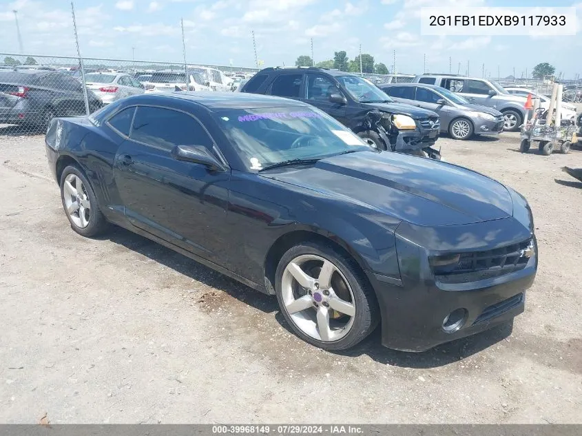 2011 Chevrolet Camaro 1Lt VIN: 2G1FB1EDXB9117933 Lot: 39968149