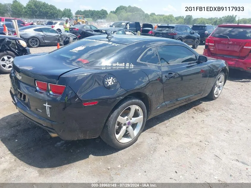 2011 Chevrolet Camaro 1Lt VIN: 2G1FB1EDXB9117933 Lot: 39968149