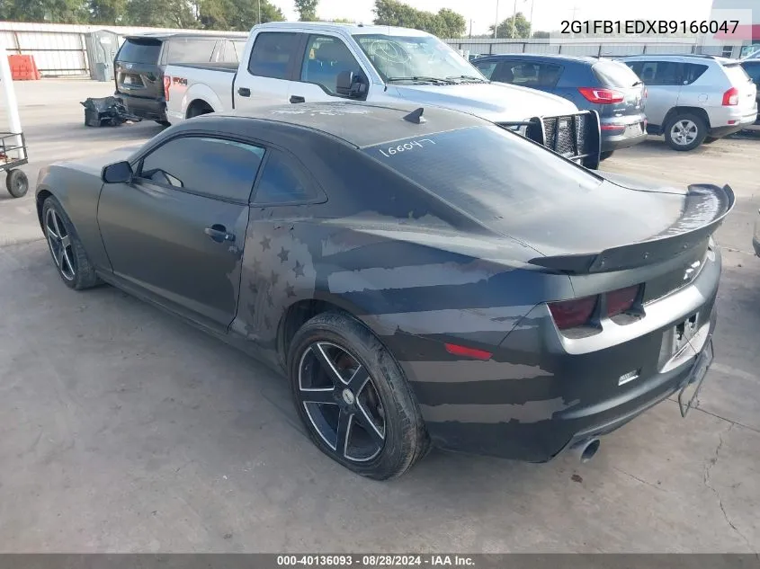 2G1FB1EDXB9166047 2011 Chevrolet Camaro 1Lt