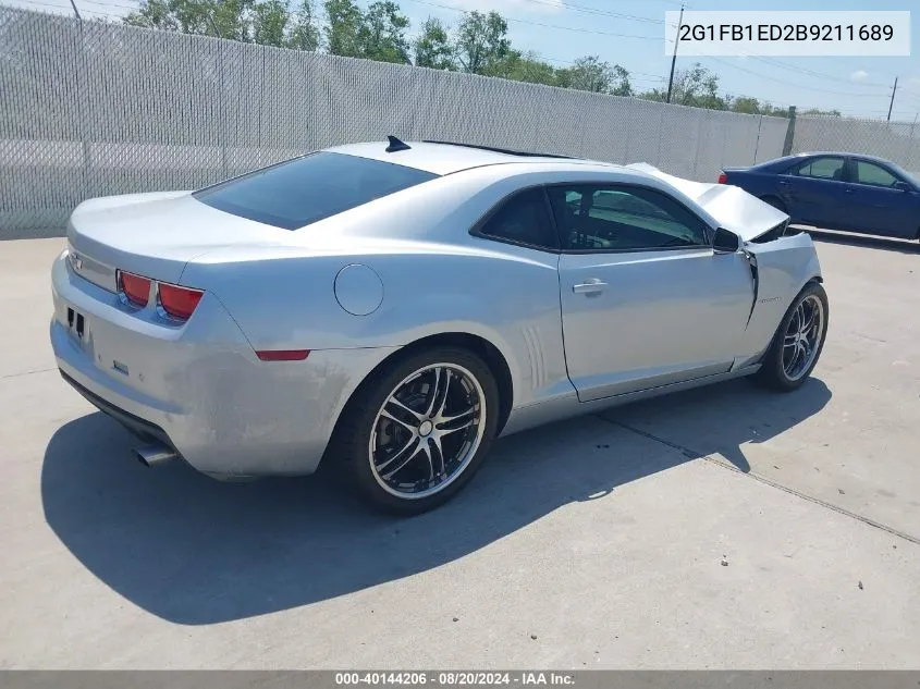 2G1FB1ED2B9211689 2011 Chevrolet Camaro 1Lt