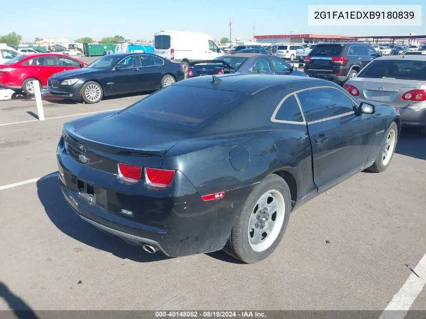 2011 Chevrolet Camaro 2Ls VIN: 2G1FA1EDXB9180839 Lot: 40148082