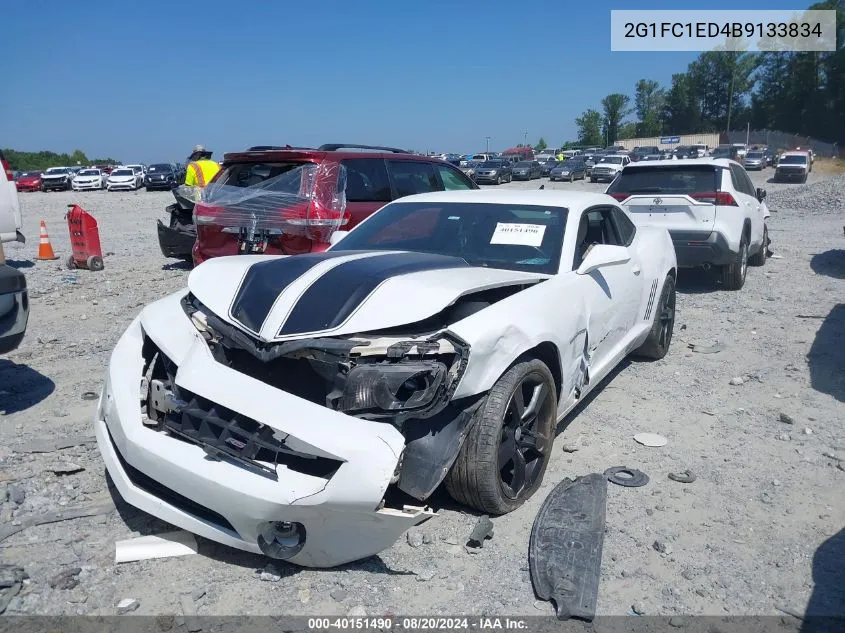 2011 Chevrolet Camaro Lt VIN: 2G1FC1ED4B9133834 Lot: 40151490