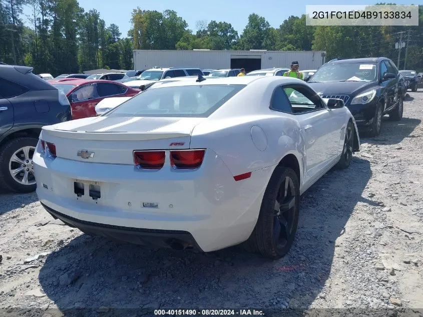 2G1FC1ED4B9133834 2011 Chevrolet Camaro Lt