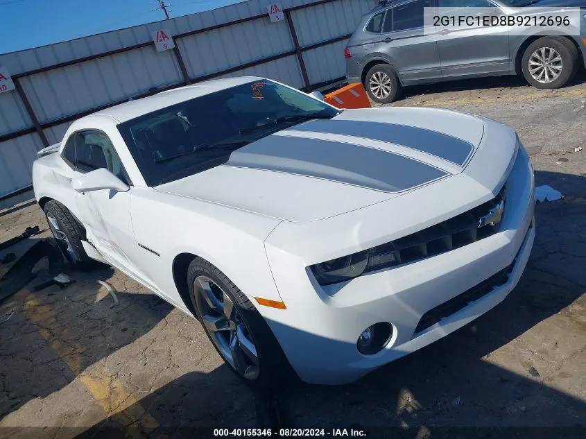 2G1FC1ED8B9212696 2011 Chevrolet Camaro Lt