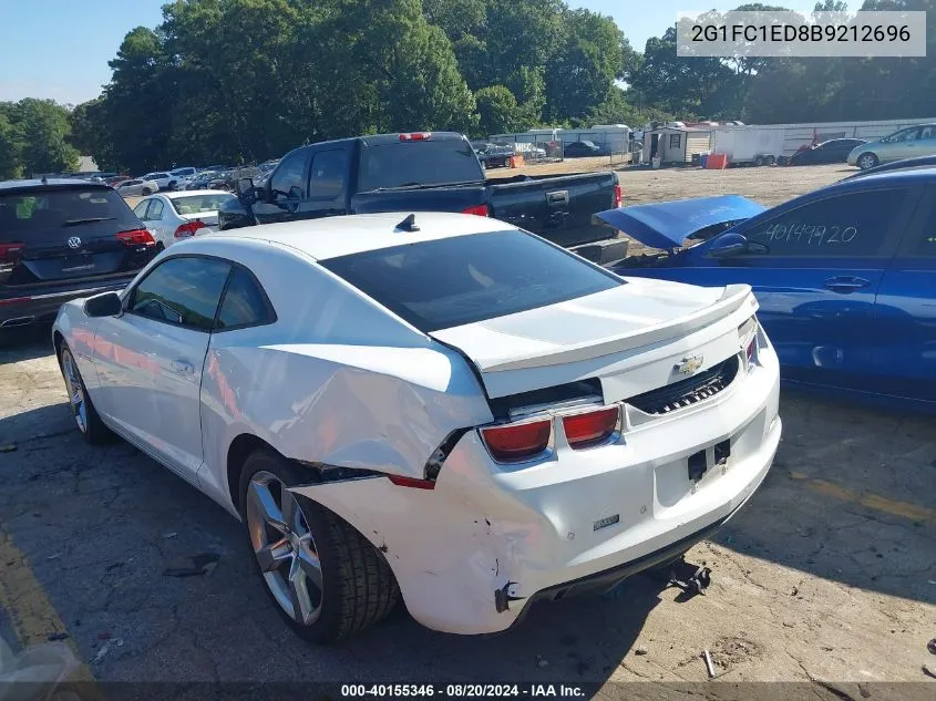 2G1FC1ED8B9212696 2011 Chevrolet Camaro Lt