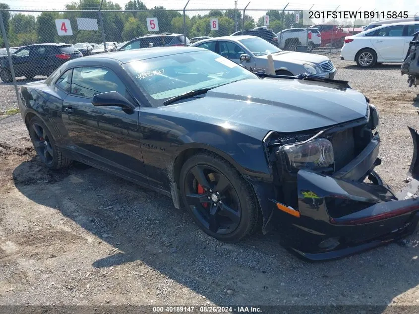 2011 Chevrolet Camaro 1Ss VIN: 2G1FS1EW1B9115845 Lot: 40189147