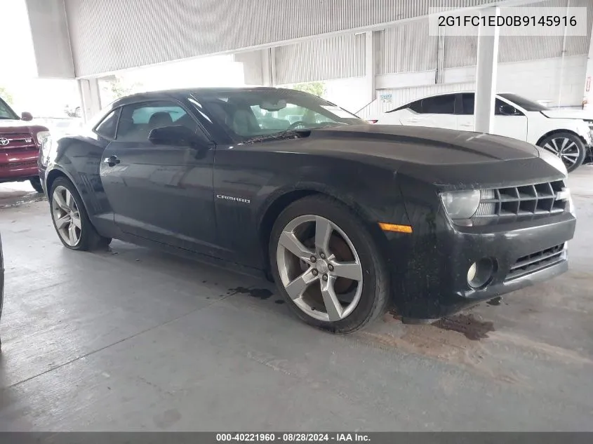 2011 Chevrolet Camaro 2Lt VIN: 2G1FC1ED0B9145916 Lot: 40221960