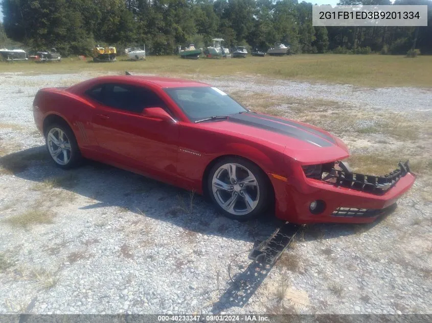 2G1FB1ED3B9201334 2011 Chevrolet Camaro 1Lt